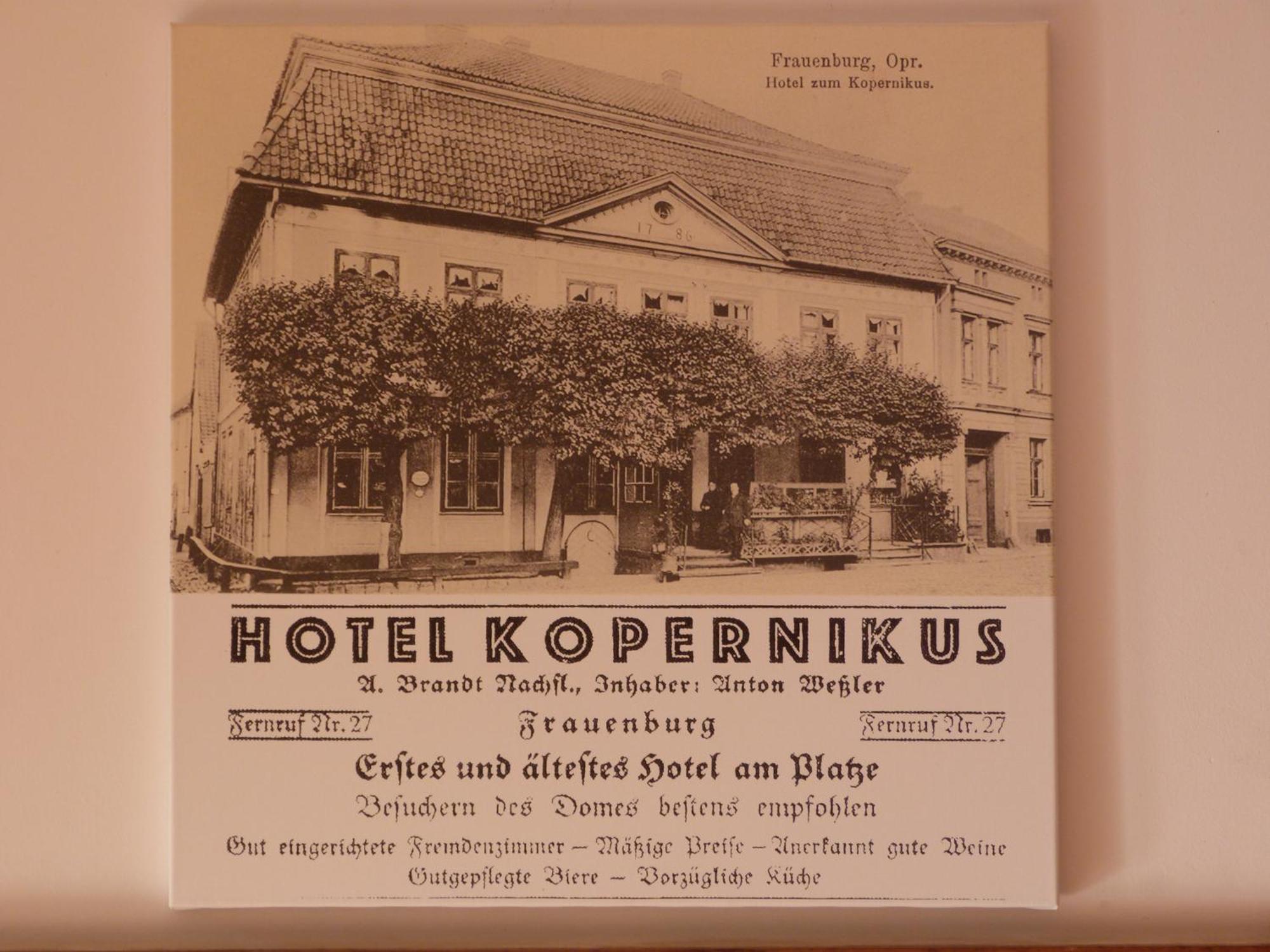 פרומבורק Hotel Kopernik מראה חיצוני תמונה